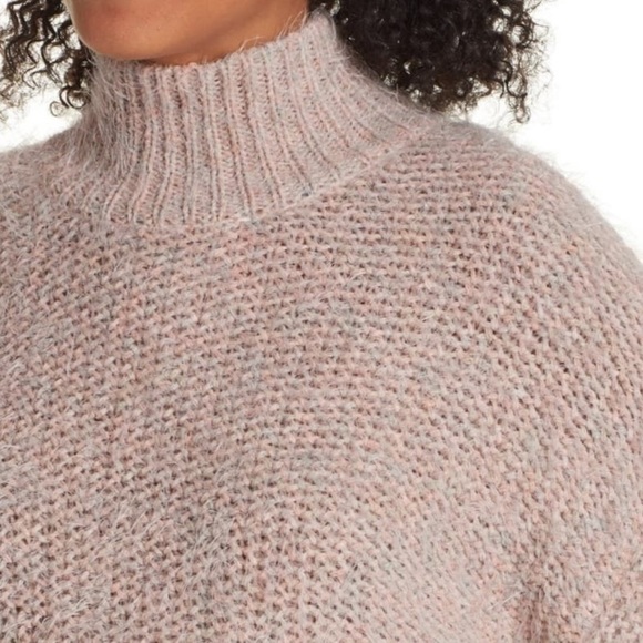 Joie Pink Markita Eyelash Knit Pullover Sweater - Picture 2 of 10